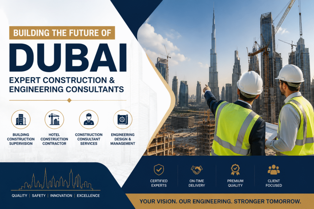 Construction Company in Dubai – Complete Guide for Modern Building Projects